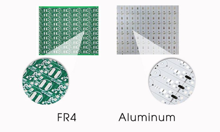 Fiberglass PCB vs. Aluminum PCB vs. Copper base PCB vs. Ceramic PCB